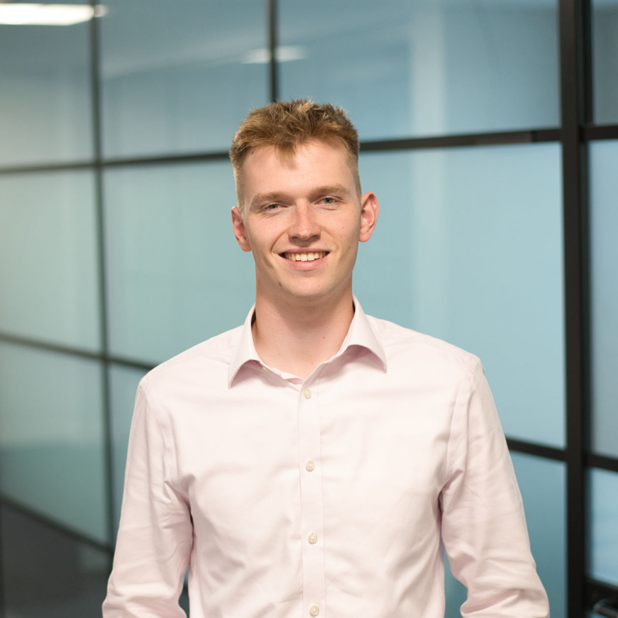 Male corporate adviser at there place of work 